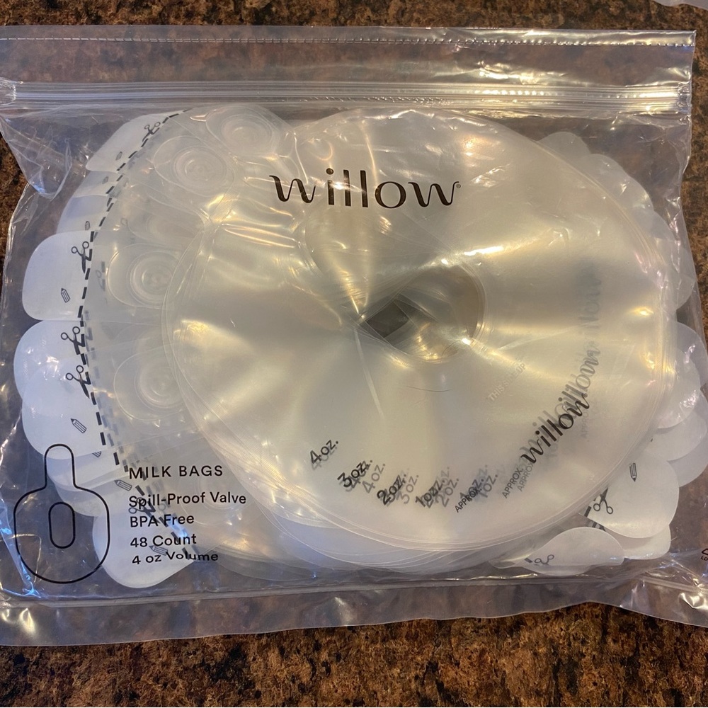 Willow 360 Breastmilk Bags (72 total!)